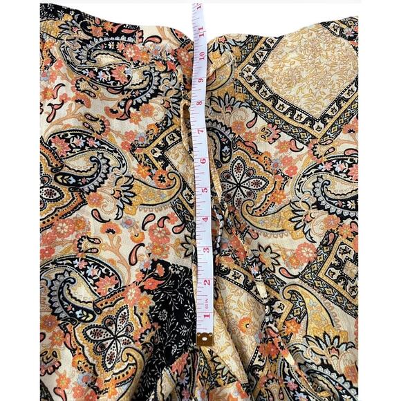 Cupcakes and Cashmere Wide Leg Palazzo Pants Bohoemian Boho Size Small - EUC - Picture 10 of 10